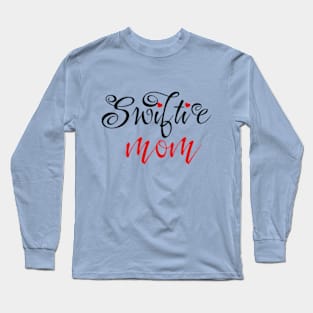 Swiftie Mom Red Long Sleeve T-Shirt